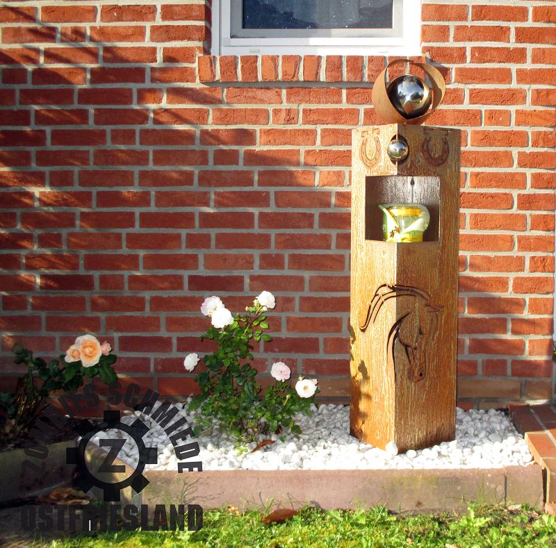 Pferdesäule, mal ohne Schale